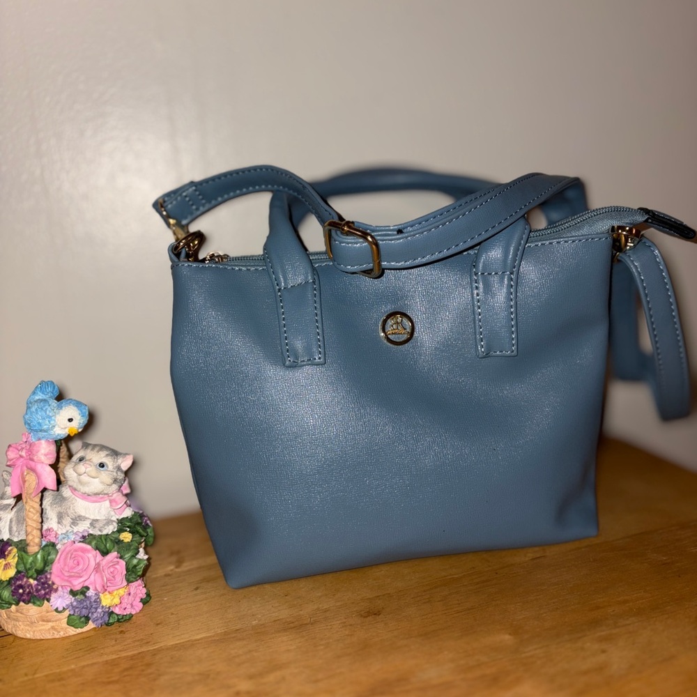 Elegant Blue Handbag